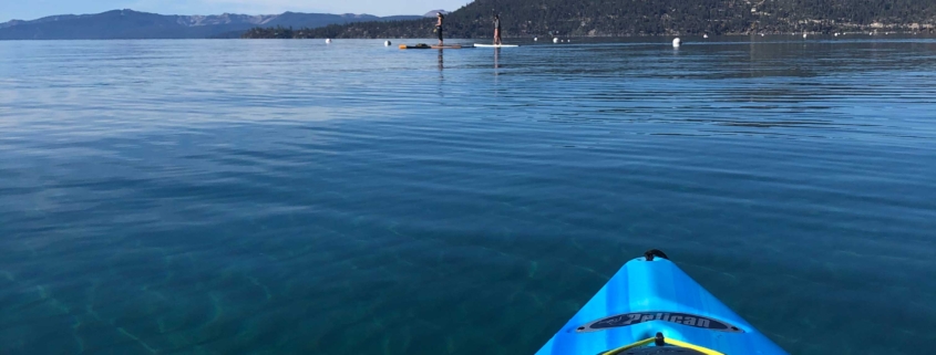Kayaking Lake Tahoe